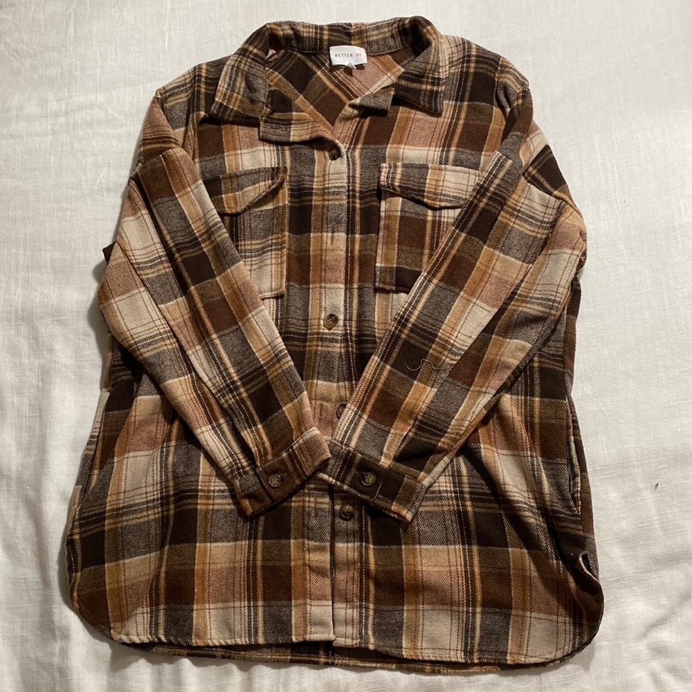 Marshalls Plaid Over-shirt